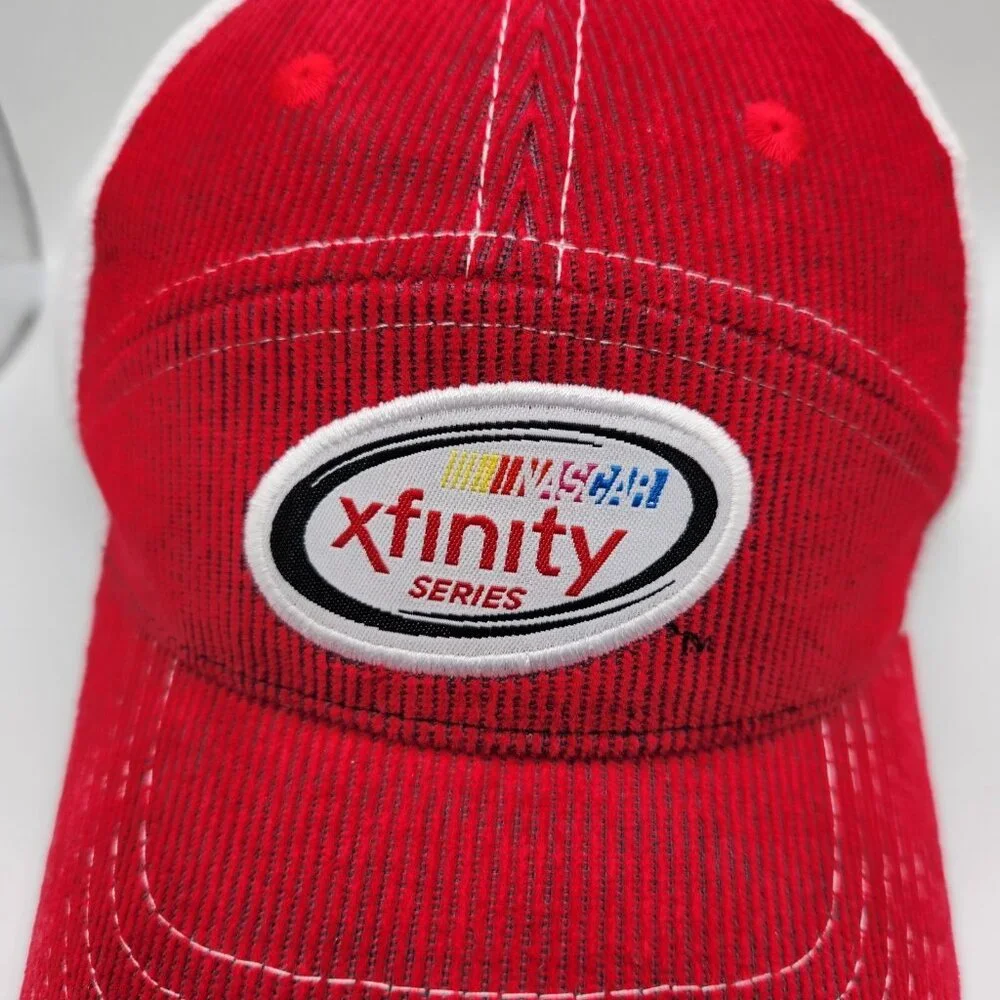 NASCAR xfinity Racing Series Hat Breathable Corduroy ComcastNBC Baseball Cap NEW